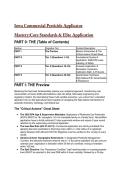 2026&sol;2027 Iowa Commercial Pesticide Applicator Core License Exam Prep &vert; S-Tier Test Bank&colon; 33&plus; Real Multi-Variable Q&As &plus; Expert Mentor Rationales &lpar;IDALS Compliant&rpar;