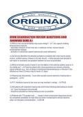 EFMB EXAMINATION REVIEW QUESTIONS AND ANSWERS SURE A&period;pdf