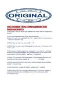 CYSA CORRECT FINAL EXAM QUESTIONS AND ANSWERS SURE A&period;pdf