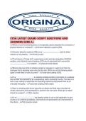 CYSA LATEST EXAMS SCRIPT QUESTIONS AND ANSWERS SURE A&period;pdf