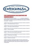 CYSA COMPREHENSIVE 2026 QUESTIONS AND ANSWERS SURE A&period;pdf