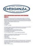 CYSA CORE REVIEW QUESTIONS AND ANSWERS SURE A&period;pdf
