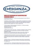 RNRF DCF EXAMINERS SET QUESTIONS AND ANSWERS SURE A&period;pdf