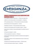 CIDESCO COMPREHENSIVE 2026 QUESTIONS AND ANSWERS SURE A&period;pdf