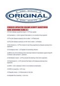 CIDESCO UPDATED EXAMS SCRIPT QUESTIONS AND ANSWERS SURE A&period;pdf