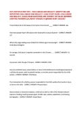 DCF CERTIFICATION TEST - CHILD ABUSE AND NEGLECT&comma; IDENTIFYING AND &NewLine;REPORTING CHILD ABUSE AND NEGLECT&comma; CAAN STUDY GUIDE&comma; CHILD ABUSE &NewLine;AND NEGLECT &lpar;CAAN&rpar; EXAM QUESTIONS AND CORRECT DETAILED ANSWERS &NewLine;&lpar;VERIFIED ANSWERS&rpar; &vert;ALREADY GRADED A&plus;&vert;&vert;BRAND NEW&excl;&excl; 2026