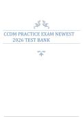 Certified Clinical Data Manager &lpar;CCDM&rpar; Exam Preparation &ndash; Comprehensive Practice Questions and Review Study Guide &lpar;2026&rpar;