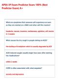 APEA 3P Exam Predictor Exam 100&percnt; &lpar;Best &NewLine;Predictor Exam&rpar; A&plus;  
