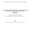 VATI PN MENTAL HEALTH ASSESSMENT EXAM WITH AND FINAL SCRIPT CORRECT ANSWERS GRADED A&plus;