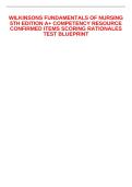 WILKINSONS FUNDAMENTALS OF NURSING 5TH EDITION A&plus; COMPETENCY RESOURCE CONFIRMED ITEMS SCORING RATIONALES TEST BLUEPRINT&NewLine;