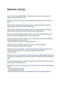 Network rail pts  questions with solutions