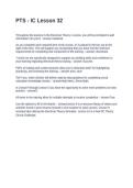PTS - IC Lesson 32&period; Questions and Answers 2026