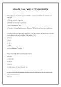 ABSA 4TH CLASS PART A REVIEW EXAM GUIDE