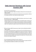Delta Interview Questions with Correct Answers 202