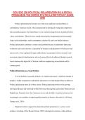 SOC 220 &ndash; Political Polarization as a Social Problem in the United States&comma; Grand Canyon University Latest Study Guide &lpar;2026&rpar;