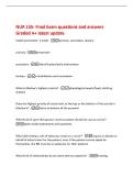 NUR 155- Final Exam questions and answers&NewLine;Graded A&plus; latest update&NewLine;health promotion- 3 levels -primary&comma; secondary&comma; tertiary&NewLine;primary -prevention&NewLine;secondary -identification&sol;early intervention&NewLine;tertiary -rehabilitation and restoration&NewLine;What is Maslow