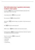 NUR 160-Hondros Exam 1 questions and answers&NewLine;Graded A&plus; latest update&NewLine;just culture -workers are protected from disciplinary action when they&NewLine;report injuries&comma; errors&comma; or near misses&NewLine;close-ended question -What is your name&quest;&NewLine;false reassurance -Everything
