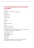 nur 172 Exam questions and answers Graded A&plus;&NewLine;latest update&NewLine;autonomy&NewLine;independence&period; responsible for one's own actions&period;&NewLine;beneficence&NewLine;doing good for all pt&NewLine;nonmaleficence&NewLine;doing no harm to pt&NewLine;veracity&NewLine;truthfulness&NewLine;fidelity&NewLine;obligation to be fai