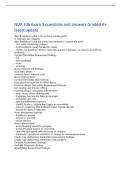 NUR 336 Exam 3 questions and answers Graded A&plus;&NewLine;latest update&NewLine;Skin Breakdown what is the primary nursing goal&quest;&NewLine;to maintain skin integrity&NewLine;Skin Breakdown what are some interventions to support the goal&quest;&NewLine;- zinc oxide containing ointment&NewLine;- hydrocortison