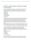 NUR 507 - Exam 3 questions and answers Graded&NewLine;A&plus; latest update&NewLine;The primary care pediatric nurse practitioner is discussing fitness and exercise&NewLine;with the parents of a 5-year-old child who ask what kinds of activities are&NewLine;developmentally appropriate for