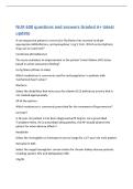 NUR 600 questions and answers Graded A&plus; latest&NewLine;update&NewLine;A nonresponsive patient in ventricular fibrillation has received multiple&NewLine;appropriate defibrillations&comma; and epinephine 1 mg V trich&period; Which antiarrhythmic&NewLine;drug can be used next&quest;&NewLine;Cordarone &lpar;Amiodaron