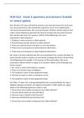 NUR 612 - Exam 3 questions and answers Graded&NewLine;A&plus; latest update&NewLine;Mrs&period; Borden is 67 years old and her primary care physician wants her to be seen&NewLine;by a nurse practitioner who specializes in geriatric issues&period; On completing the&NewLine;interview and examination&comma; th
