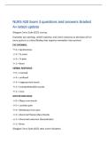 NURS 420 Exam 3 questions and answers Graded&NewLine;A&plus; latest update&NewLine;Glasgow Coma Scale &lpar;GCS&rpar; scoring&NewLine;Evaluates e