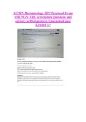 ATI RN Pharmacology 2023 Proctored Exam &NewLine;with NGN &sol; with screenshots Questions and &NewLine;correct verified answers&period; Guaranteed pass &NewLine;&sol;Graded A&plus; &NewLine;&NewLine;&NewLine;&NewLine;