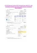 ATI RN Maternal Newborn 2023 Proctored Exam with NGN &sol; with &NewLine;screenshots Questions and correct verified answers&period; Guaranteed &NewLine;pass &sol;Graded A&plus;