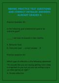 NBHWC Practice Test 2026 &vert; Questions & Answers &vert; Graded A&plus; Study Guide&NewLine;&NewLine;