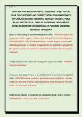 SNHD EMT PARAMEDIC PROTOCOL EXAM STUDY GUIDE &lpar;2026&rpar;