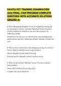 DAVITA PCT TRAINING EXAMINATION 2026 FINAL STAR PROGRAM COMPLETE QUESTIONS WITH ACCURATE SOLUTIONS GRADED A&plus;&period;pdf&NewLine;&NewLine;
