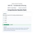 NUR155 &sol; NUR 155 Exam 4 &lpar;Latest 2026 &sol; 2027&rpar;&colon; Foundations of Nursing - Galen
