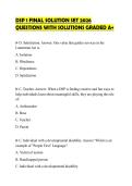 DSP 1 FINAL SOLUTION SET 2026 QUESTIONS WITH SOLUTIONS GRADED A&plus;