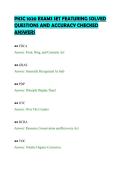 PKSC 1020 FINAL ACTUAL EXAM SCRIPT &NewLine;QUESTIONS AND ANSWERS FULLY &NewLine;REVIEWED MATERIAL 