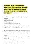 ECON&lowbar;201&lowbar;WVU&lowbar;FINAL&lowbar;EXAM&lowbar;65&lowbar;QUESTIONS&lowbar;WITH&lowbar;CORRECT&lowbar;ANSWERS&lowbar;CERTIFICATION&period;