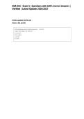 Test Bank for 3P APEA Exam and NUR 504 APEA Final Study Pack &vert; Questions with Verified Answers &vert; Already Graded A&plus; &vert; Latest Version