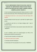 RN VATI COMPREHENSIVE PREDICTOR 2026&sol;2027 REAL EXAM TEST BANK