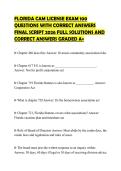 FLORIDA&lowbar;CAM&lowbar;LICENSE&lowbar;EXAM&lowbar;100&lowbar;QUESTIONS&lowbar;WITH&lowbar;CORRECT&lowbar;ANSWERS&lowbar;FINAL