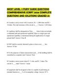 NICET&lowbar;LEVEL&lowbar;1&lowbar;STUDY&lowbar;GUIDE&lowbar;QUESTIONS&lowbar;COMPREHENSIVE&lowbar;SCRIPT&lowbar;2026&lowbar;COMPLETE
