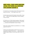 NICET&lowbar;LEVEL&lowbar;1&lowbar;STUDY&lowbar;GUIDE&lowbar;QUESTIONS&lowbar;ACTUAL&lowbar;TEST&lowbar;PAPER&lowbar;2026&lowbar;QUESTIONS&period;