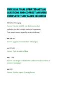 PKSC 1020 FINAL UPDATED ACTUAL &NewLine;QUESTIONS AND CORRECT ANSWERS &NewLine;COMPLETE STUDY GUIDE RESOURCE