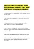 PROCORE&lowbar;PRACTICE&lowbar;SOLUTION&lowbar;TESTED&lowbar;QUESTIONS&lowbar;2026&lowbar;COMPLETE&lowbar;STUDY&lowbar;SHEET