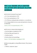 PKSC 1020 GRADED APLUS QUESTION &NewLine;COLLECTION WITH DETAILED SOLUTION &NewLine;COVERAGE