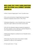 RETA&lowbar;CARO&lowbar;TEST&lowbar;STUDY&lowbar;GUIDE&lowbar;QUESTIONS&lowbar;AND&lowbar;SOLUTIONS&lowbar;2026&lowbar;CORRECT