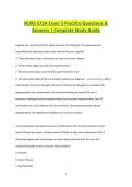 NURS 572A Exam 3 Practice Questions & Answers Complete Study Guide 2026&ndash;2027 Advanced Pharmacotherapeutics Review