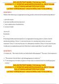 NCLEX PN Test Bank Graded A Latest Version Study Guide Updated Latest 2026&ndash;2027 Practical Nursing NCLEX PN Fundamentals Pharmacology Medical Surgical Nursing Exam Questions with Verified Answers for LPN LVN PN Nursing Students and Instructors&period;