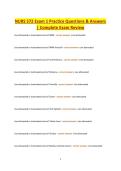 NURS 572 Exam 1 Practice Questions & Answers Complete Exam Review