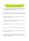 NURS 572 Exam 1 Study Guide 2026&ndash;2027 Practice Questions & Verified Answers&period;