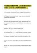 WGU&lowbar;C211&lowbar;OBJECTIVE&lowbar;ASSESSMENT&lowbar;STUDY&lowbar;SHEET&lowbar;2026&lowbar;SOLUTIONS&lowbar;GRADED&period;